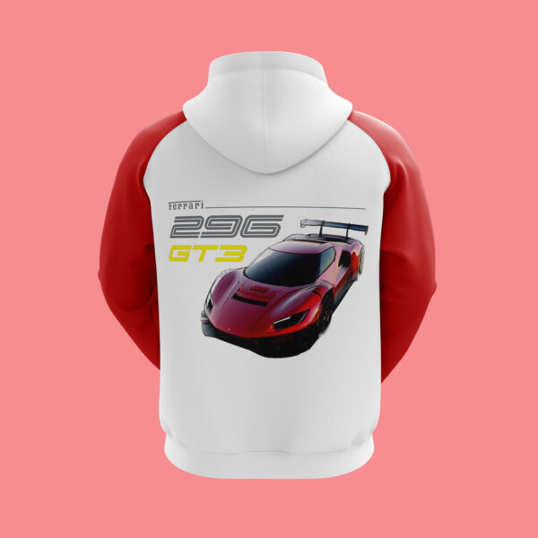 Ferrari 296 GT3 - Blanco/Rojo - Image 2